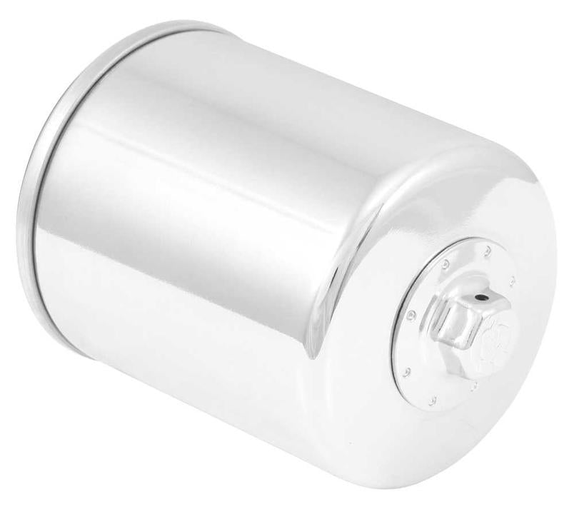 K&N Motorcycle Oil Filter Fits Harley (Short) Chrome - KN-170C