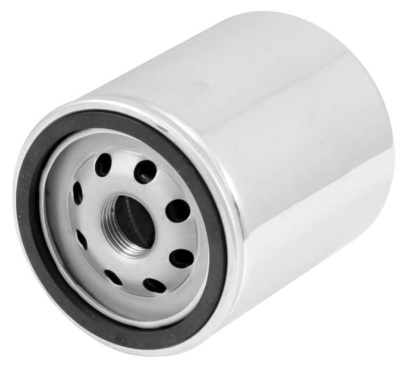 K&N Motorcycle Oil Filter Fits Harley Evo (Short) Chrome - KN-171C