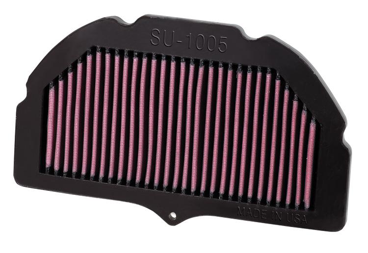 K&N Motorcycle Air Filter Fits Suzuki GSXR1000 05-08 - SU-1005
