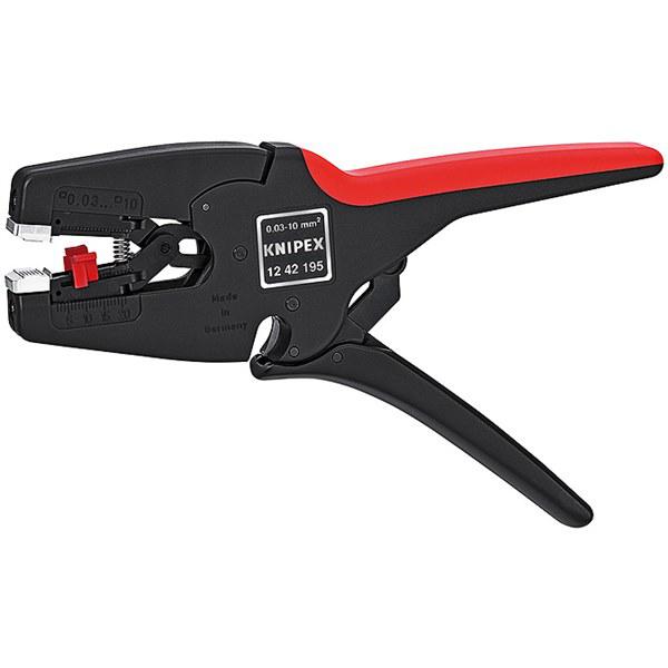 KNIPEX Self-Adjsuting Insulation Stripper 195mm 1242195