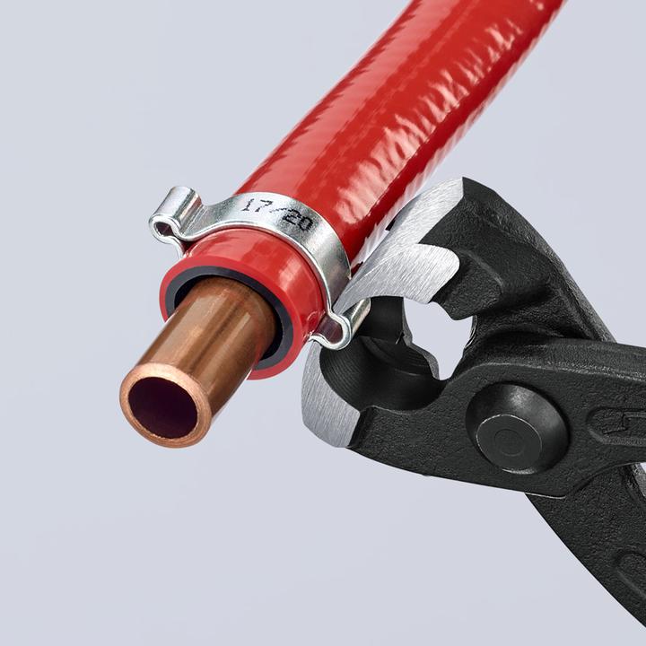 KNIPEX Ear Clamp Pincer Top & Side Jaw 220mm 1099I220