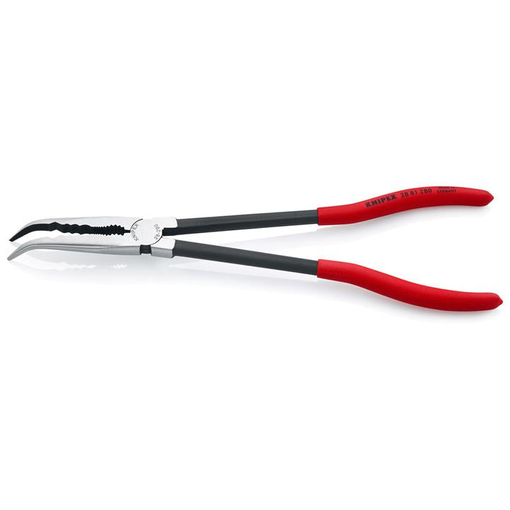 KNIPEX Flat Nose Assembly Pliers Bent 280mm 2881280