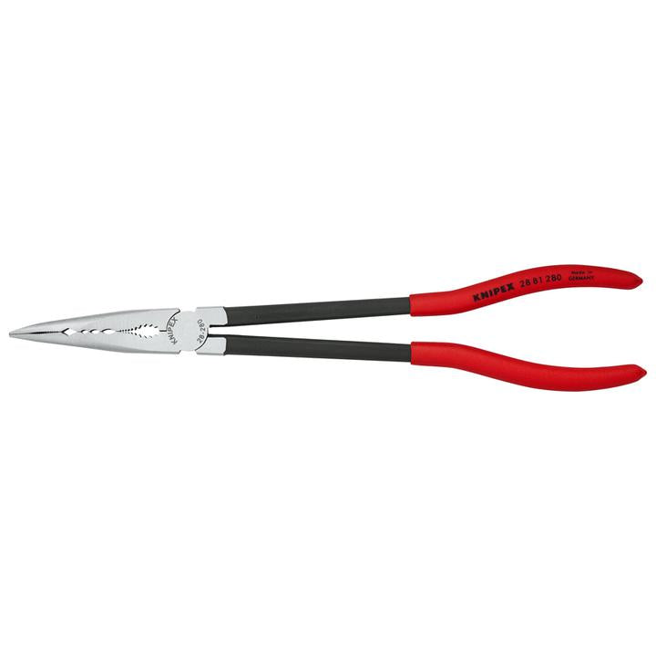 KNIPEX Flat Nose Assembly Pliers Bent 280mm 2881280