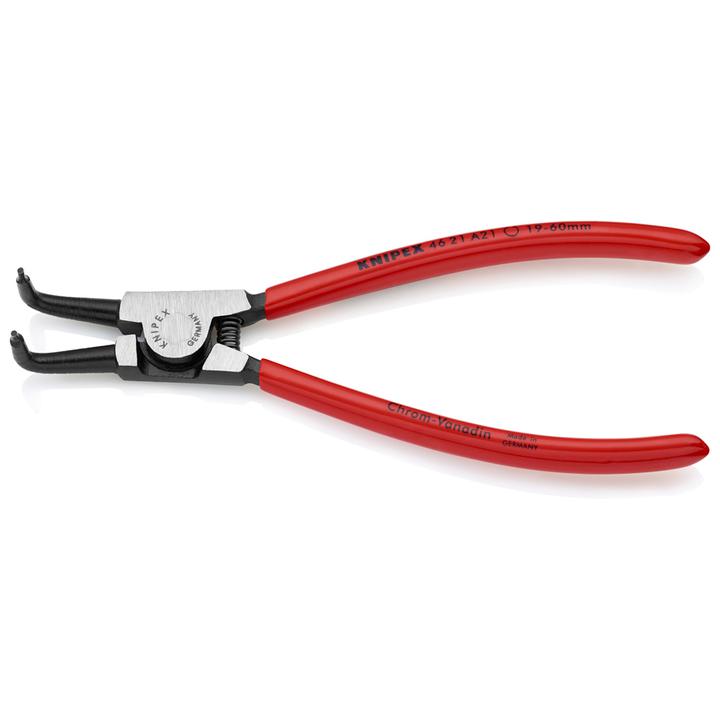 KNIPEX External Circlip Pliers Bent 170mm 4621A21