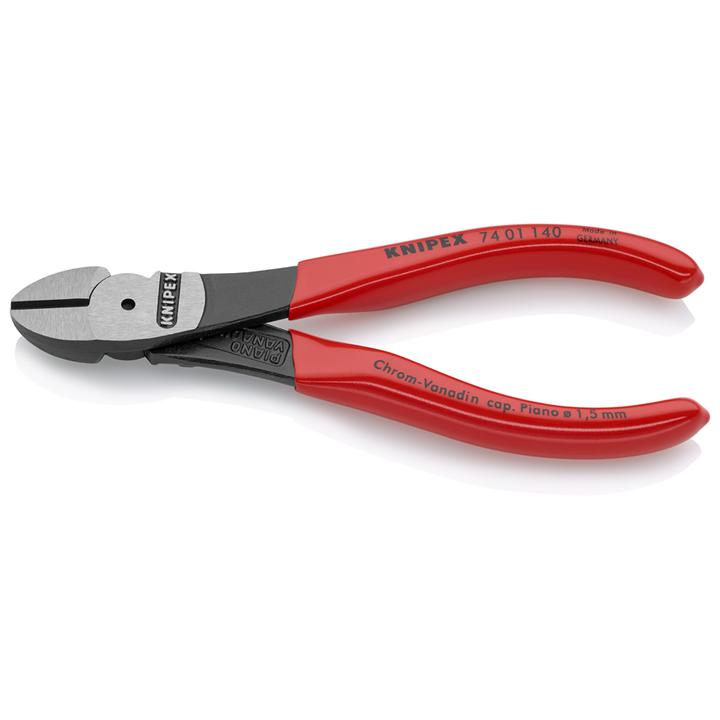 KNIPEX High Leverage Diagonal Cutting Pliers 140mm 7401140