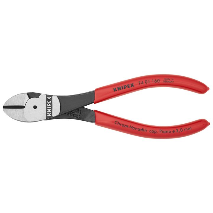 KNIPEX High Leverage Diagonal Cutting Pliers 160mm 7401160