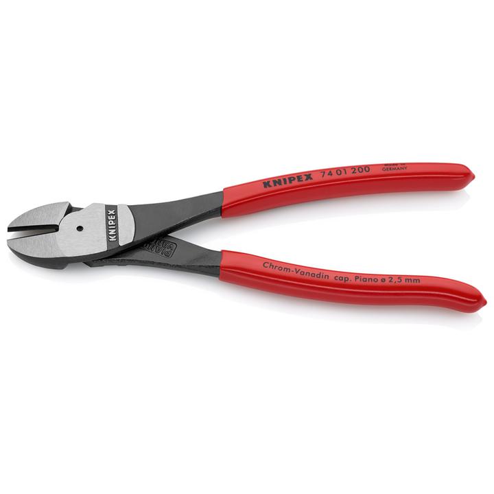 KNIPEX High Leverage Diagonal Cutting Pliers 200mm 7401200
