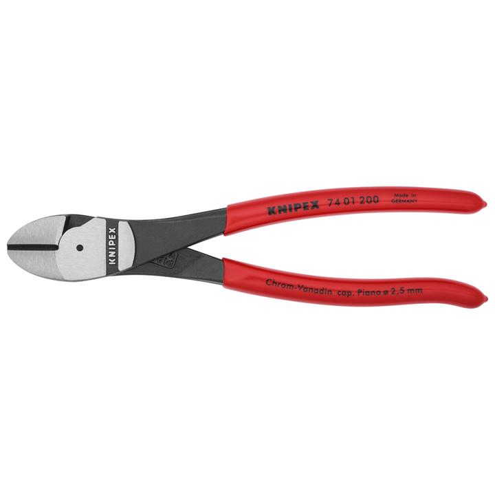KNIPEX High Leverage Diagonal Cutting Pliers 200mm 7401200