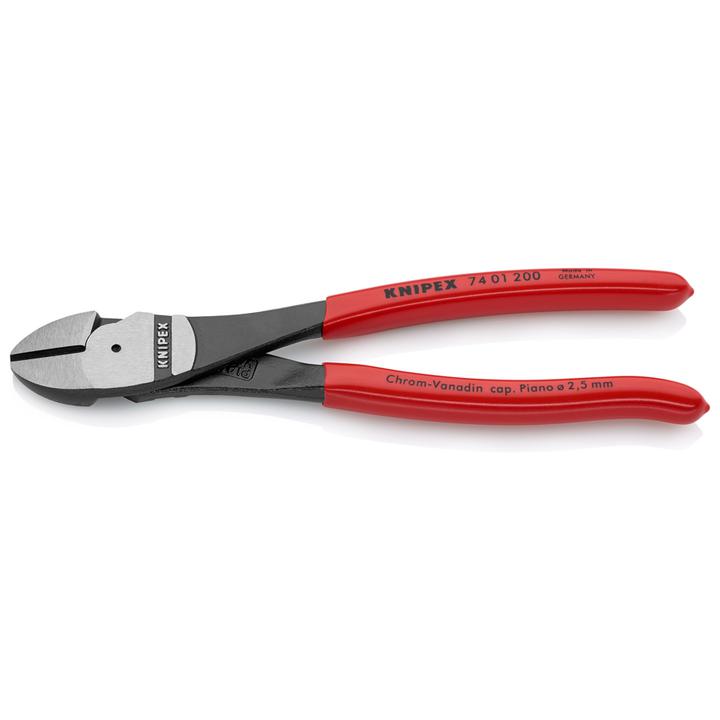 KNIPEX High Leverage Diagonal Cutting Pliers 200mm 7401200