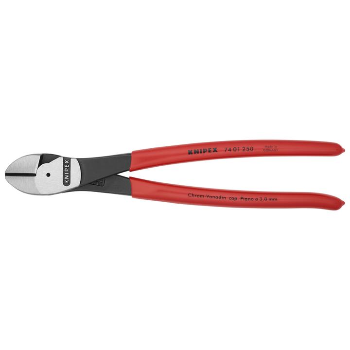 KNIPEX High Leverage Diagonal Cutting Pliers 250mm 7401250