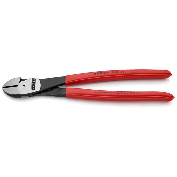 KNIPEX High Leverage Diagonal Cutting Pliers 250mm 7401250