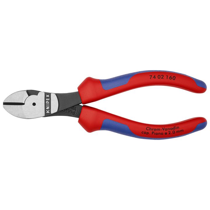 KNIPEX High Leverage Diagonal Cutting Pliers 160mm 7402160