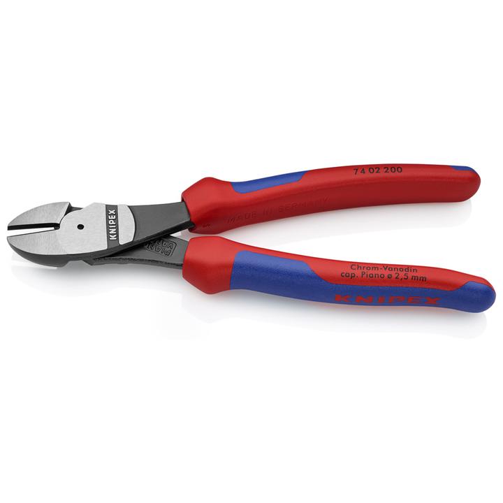 KNIPEX High Leverage Diagonal Cutting Pliers 200mm 7402200