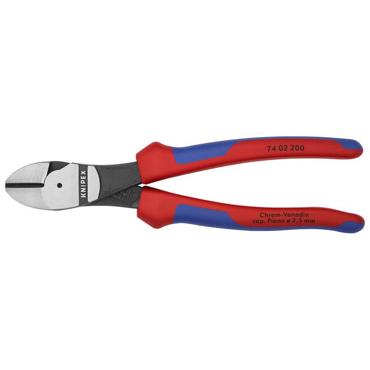 KNIPEX High Leverage Diagonal Cutting Pliers 200mm 7402200