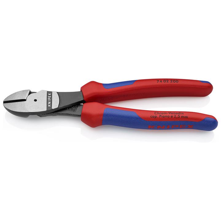 KNIPEX High Leverage Diagonal Cutting Pliers 200mm 7402200