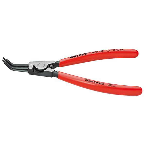 KNIPEX External Circlip Pliers Bent 130mm 4631A12