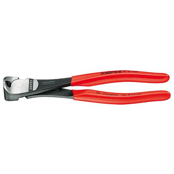 KNIPEX High Leverage End Cutting Pliers 200mm 6701200