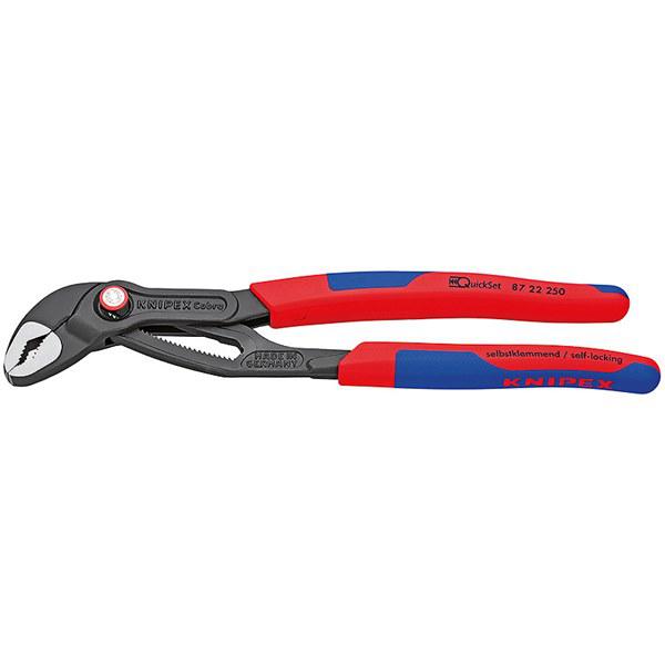 KNIPEX Cobra Quick Set Pliers 250mm 8722250