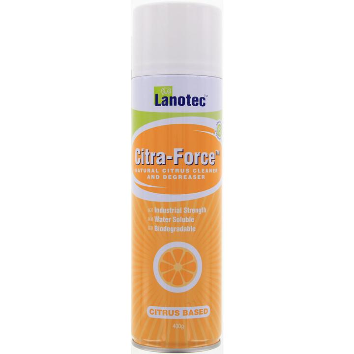 Lanotec Citra Force Cleaner & Degreaser Aerosol Spray 400g