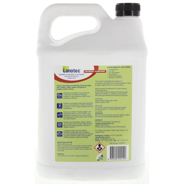 Lanotec General Purpose Liquid Lanolin 5L