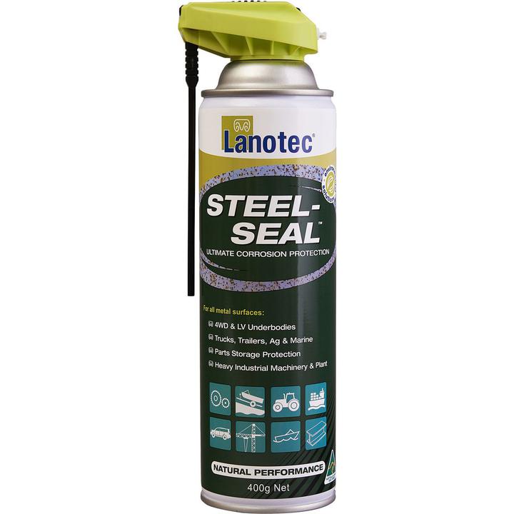 Lanotec Steel Seal Corrosion Protectant Aerosol Spray 400g