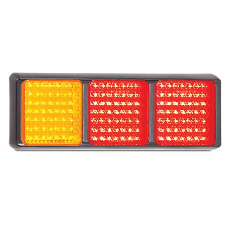 LED Autolamps Stop/Tail/Indicator Light LED 12/24V 100BARRM