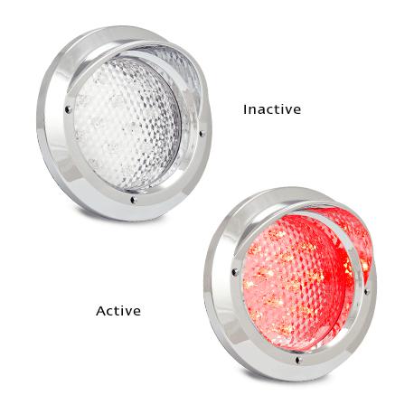 LED Autolamps Stop/Tail Light LED Round 12/24V 110CCRM