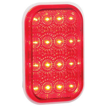 LED Autolamps Stop/Tail LED Light Red 40cm Cable 12/24V Blister Pack 131RM