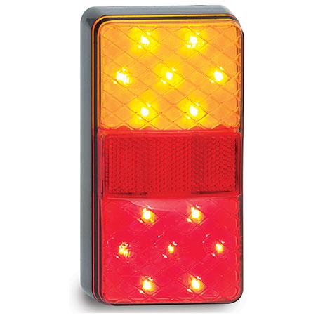 LED Autolamps Stop/Tail/Indicator Light LED 12/24V 150ARM