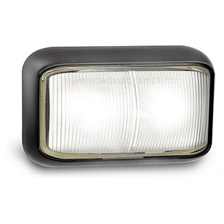 LED Autolamps Front Marker Light Clear LED 12/24V 58WM