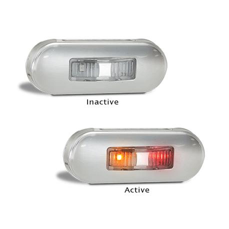 LED Autolamps Side Marker Light LED Amber/Red 12/24V Blister Pack 86ARM
