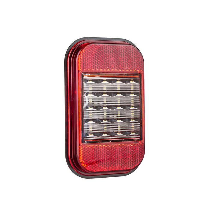 LED Autolamps Indicator Lamp with Reflector 135 x 87mm 9-32V 134AMB