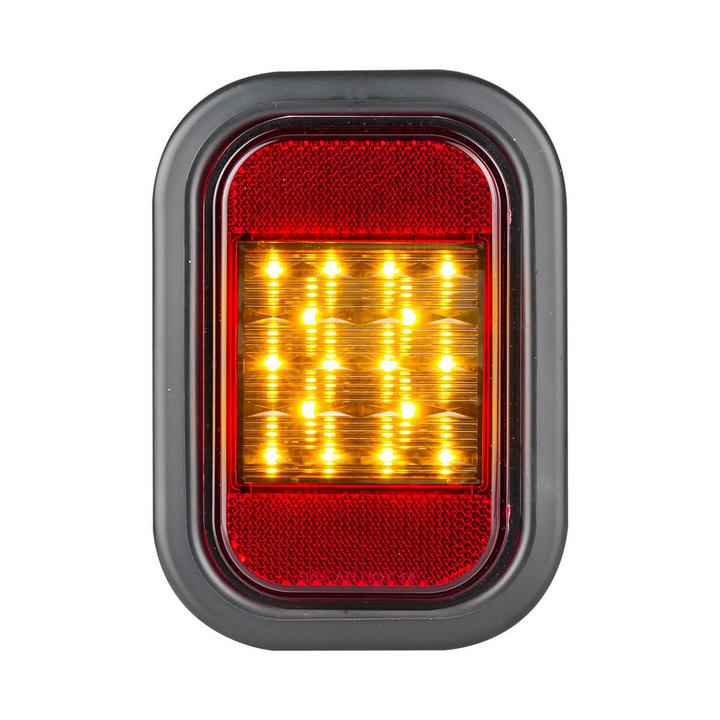 LED Autolamps Indicator Lamp with Reflector 9-32V 134AMG