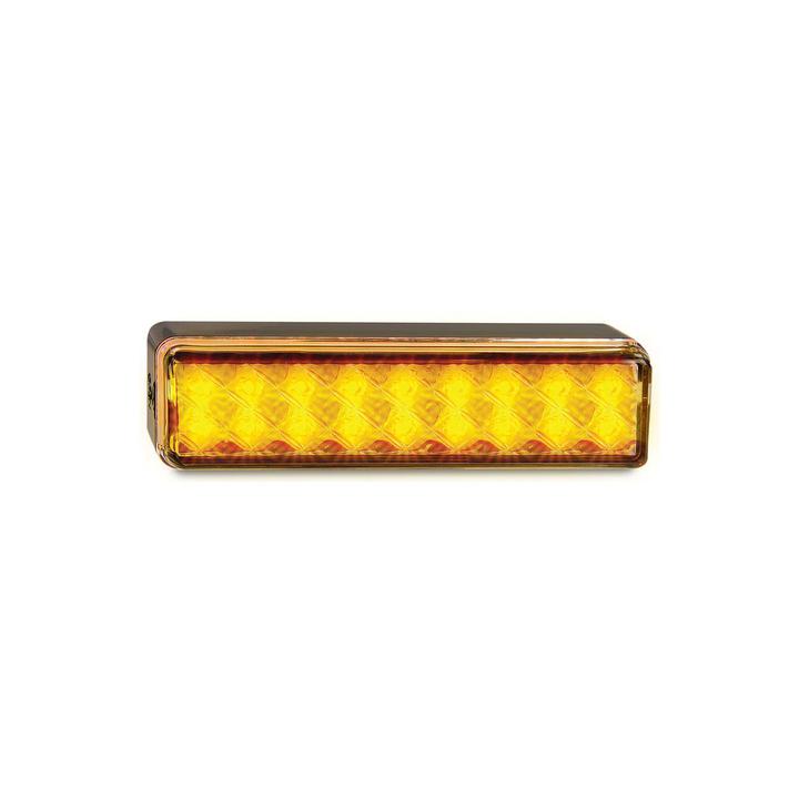 LED Autolamps Front Direction Indicator Lamp with with Black Base 12V 135CAT1