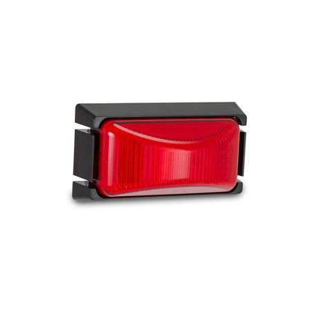 LED Autolamps Rear Marker with 20cm Wire Red 73x38x32mm 1458RM