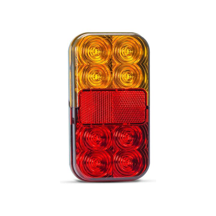 LED Autolamps Stop/Tail/Indicator/Reflector Light LED 4 Pin Plug 12-24V 149BARM4P