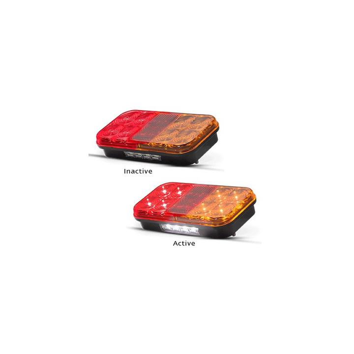 LED Autolamps Stop/Tail/Indicator/Reflector Light LED 12-24V 149BARLM4P
