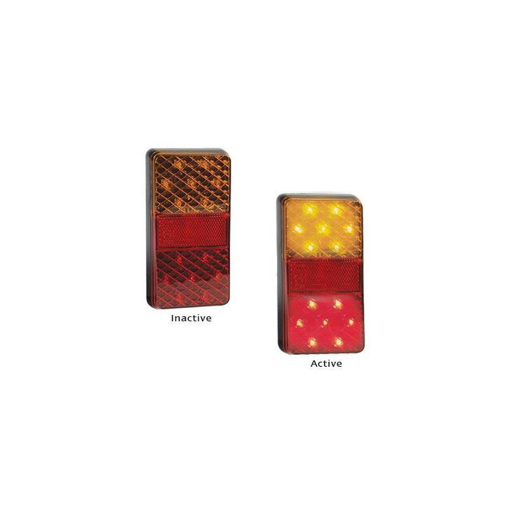LED Autolamps Stop/Tail/Indicator/Reverse Light LED 12-24V 150BARB