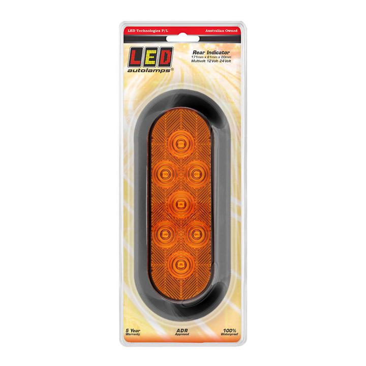 LED Autolamps Indicator Lamp Rear 164 x 57mm 164AM