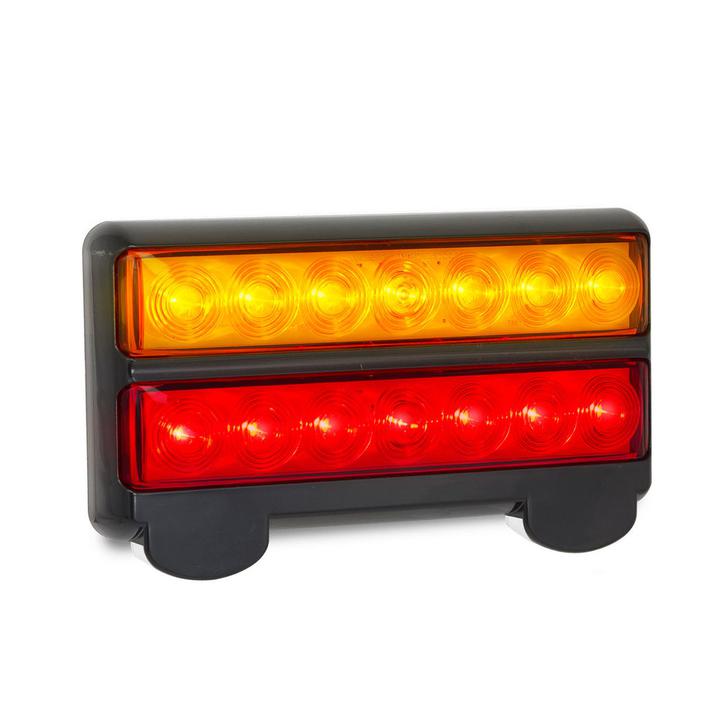 LED Autolamps Stop/Tail/Indicator Light 14 Square LED 12V 207BARL4P