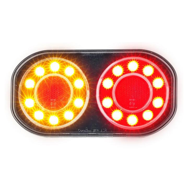 LED Autolamps Stop/Tail/Indicator/Reflector Light LED 12V 209GARL4P