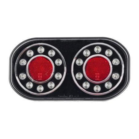 LED Autolamps Stop/Tail/Indicator LED Lamp 12V w/LP 209GARLP2/8M