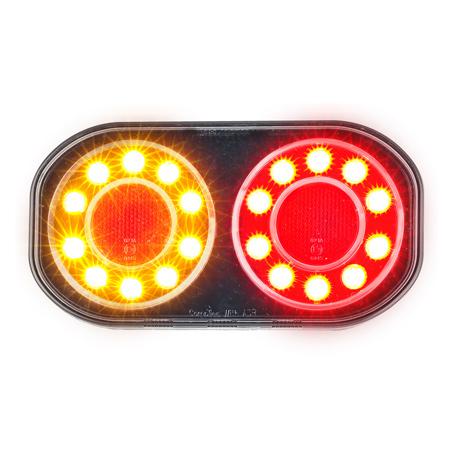LED Autolamps Stop/Tail/Indicator LED Lamp 12V w/LP 209GARLP2/8M
