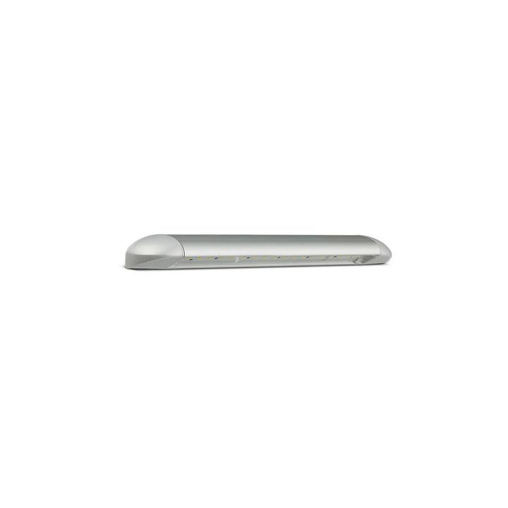LED Autolamps Awning Lamp Silver 12V 20cm Cable Blister Pack 23260
