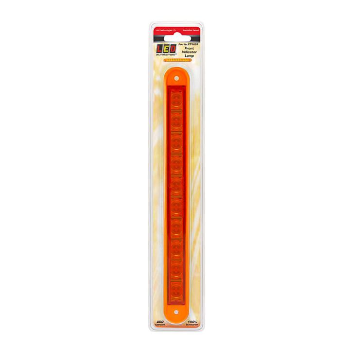 LED Autolamps Indicator Strip Lamp 237 x 25mm 24V 235A24