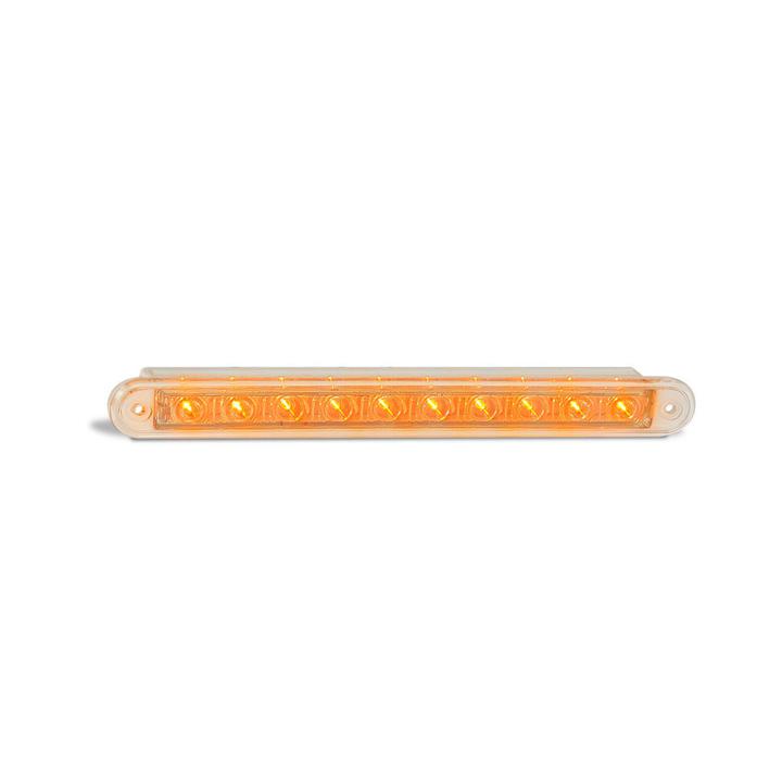 LED Autolamps Indicator Strip Lamp Sequential Clear 237 x 25mm 12V 235CSEQ-2