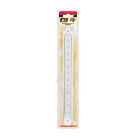 LED Autolamps Reverse 12-LED Light 237x25x18mm 24V Recessed Mount 235W24E