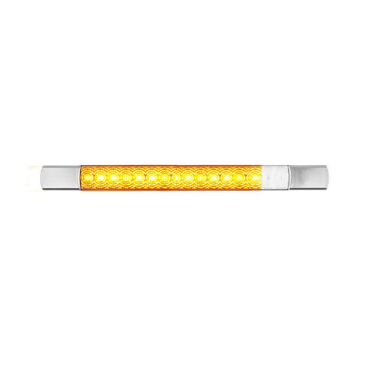 LED Autolamps Front Indicator/Park Light with Chrome Bezel 24V 285CAW24
