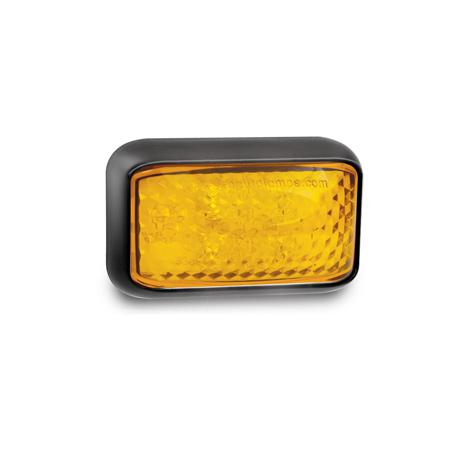 LED Autolamps Side Direction Indicator LED Lamp 10/30V w/30cm Wire 35AMB