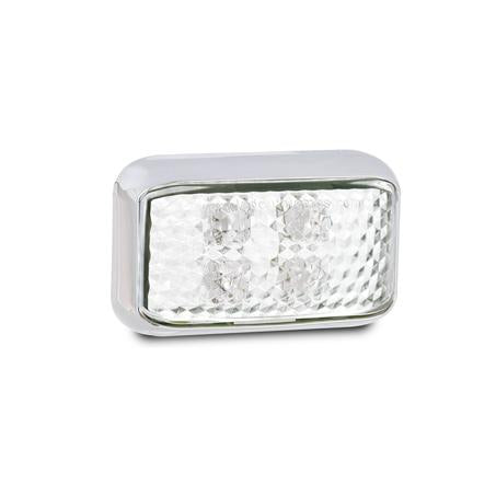 LED Autolamps Side Direction LED Lamp 12/24V Chrome Series 35CCAM